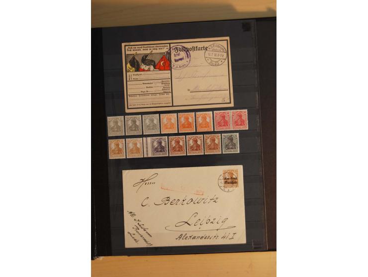 1872/1940, anfangs gestempelte später zunehmend ungebrauchte/postfrische Sammlung mit einer Vielzahl an besseren Werten dabei