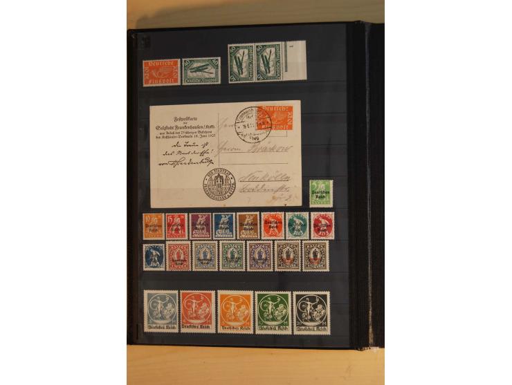 1872/1940, anfangs gestempelte später zunehmend ungebrauchte/postfrische Sammlung mit einer Vielzahl an besseren Werten dabei