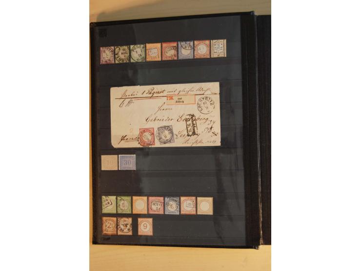 1872/1940, anfangs gestempelte später zunehmend ungebrauchte/postfrische Sammlung mit einer Vielzahl an besseren Werten dabei