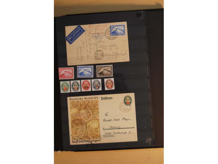 1872/1940, anfangs gestempelte später zunehmend ungebrauchte/postfrische Sammlung mit einer Vielzahl an besseren Werten dabei