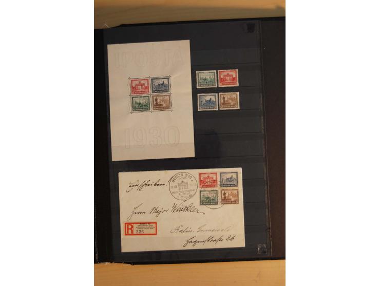 1872/1940, anfangs gestempelte später zunehmend ungebrauchte/postfrische Sammlung mit einer Vielzahl an besseren Werten dabei
