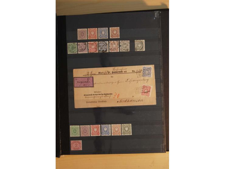 1872/1940, anfangs gestempelte später zunehmend ungebrauchte/postfrische Sammlung mit einer Vielzahl an besseren Werten dabei