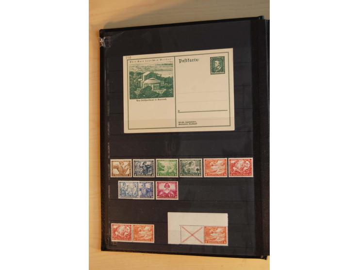 1872/1940, anfangs gestempelte später zunehmend ungebrauchte/postfrische Sammlung mit einer Vielzahl an besseren Werten dabei