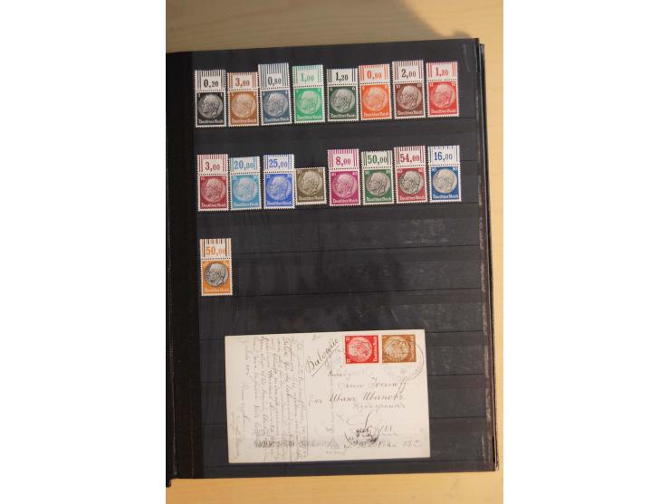 1872/1940, anfangs gestempelte später zunehmend ungebrauchte/postfrische Sammlung mit einer Vielzahl an besseren Werten dabei