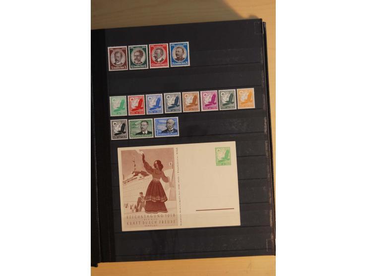 1872/1940, anfangs gestempelte später zunehmend ungebrauchte/postfrische Sammlung mit einer Vielzahl an besseren Werten dabei
