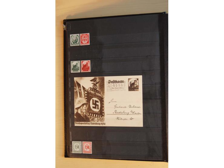 1872/1940, anfangs gestempelte später zunehmend ungebrauchte/postfrische Sammlung mit einer Vielzahl an besseren Werten dabei