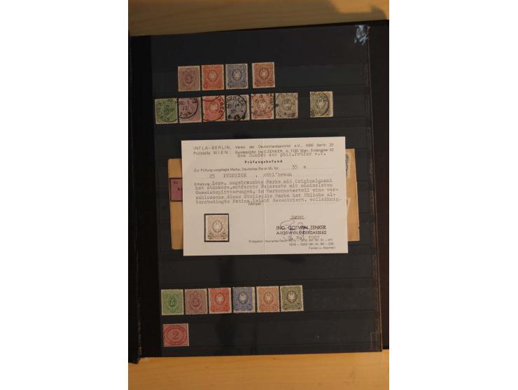 1872/1940, anfangs gestempelte später zunehmend ungebrauchte/postfrische Sammlung mit einer Vielzahl an besseren Werten dabei