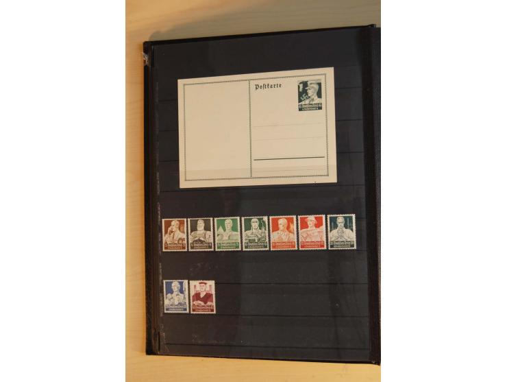 1872/1940, anfangs gestempelte später zunehmend ungebrauchte/postfrische Sammlung mit einer Vielzahl an besseren Werten dabei