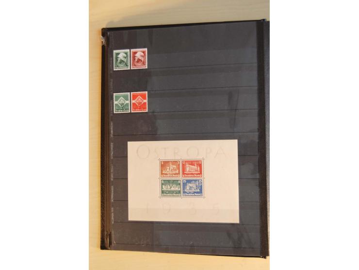 1872/1940, anfangs gestempelte später zunehmend ungebrauchte/postfrische Sammlung mit einer Vielzahl an besseren Werten dabei