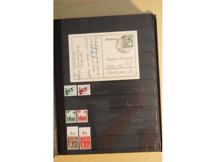 1872/1940, anfangs gestempelte später zunehmend ungebrauchte/postfrische Sammlung mit einer Vielzahl an besseren Werten dabei