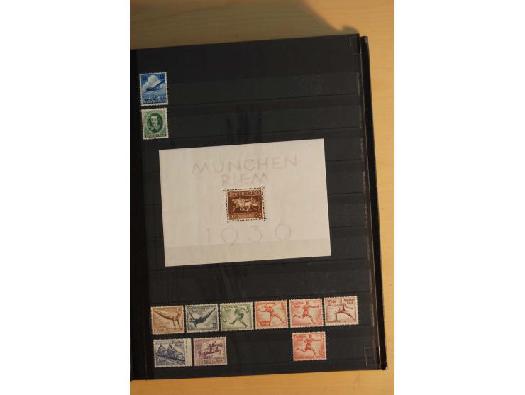 1872/1940, anfangs gestempelte später zunehmend ungebrauchte/postfrische Sammlung mit einer Vielzahl an besseren Werten dabei