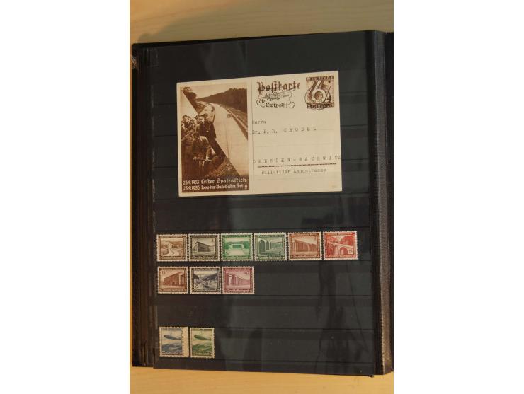 1872/1940, anfangs gestempelte später zunehmend ungebrauchte/postfrische Sammlung mit einer Vielzahl an besseren Werten dabei