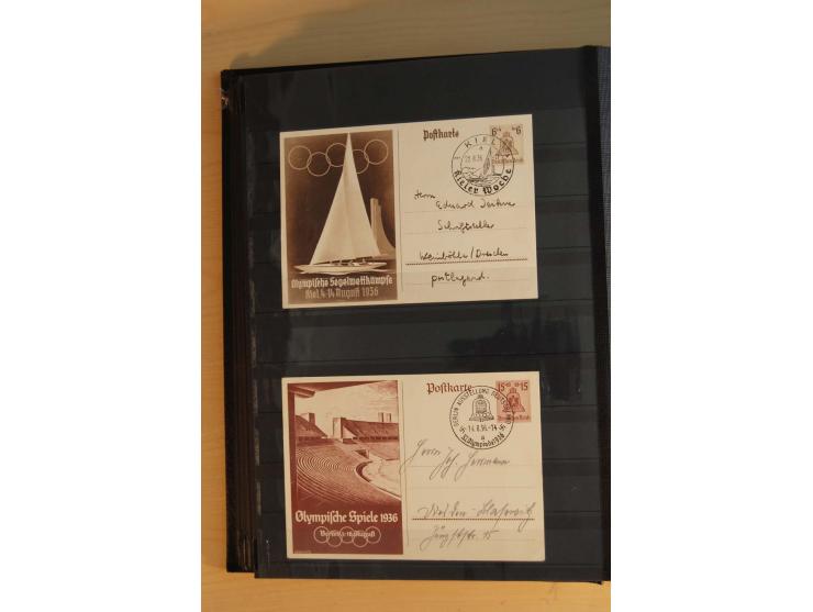 1872/1940, anfangs gestempelte später zunehmend ungebrauchte/postfrische Sammlung mit einer Vielzahl an besseren Werten dabei