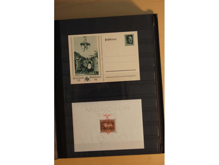 1872/1940, anfangs gestempelte später zunehmend ungebrauchte/postfrische Sammlung mit einer Vielzahl an besseren Werten dabei