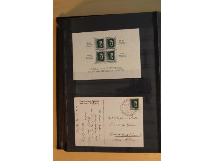 1872/1940, anfangs gestempelte später zunehmend ungebrauchte/postfrische Sammlung mit einer Vielzahl an besseren Werten dabei