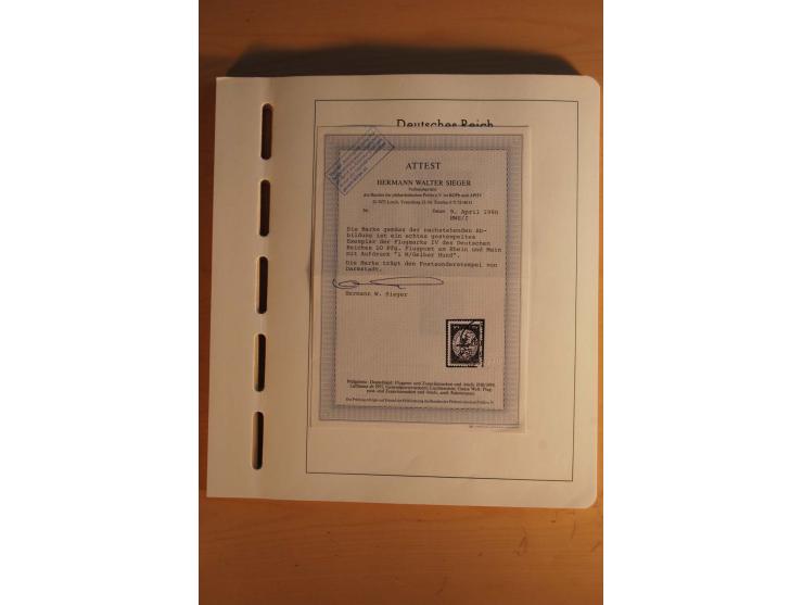 1872/1932, fast ausschließlich gestempelte Sammlung, weitgehend kpl., dabei Infla oft falsche/fragliche Stempel, jedoch einig
