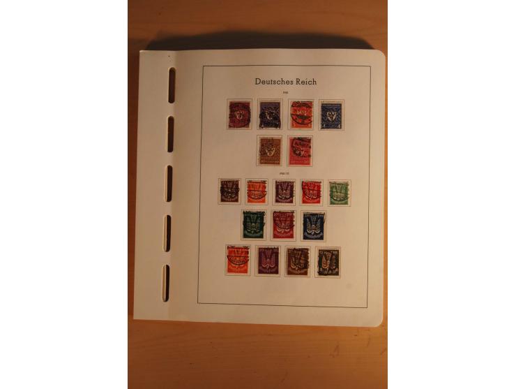 1872/1932, fast ausschließlich gestempelte Sammlung, weitgehend kpl., dabei Infla oft falsche/fragliche Stempel, jedoch einig