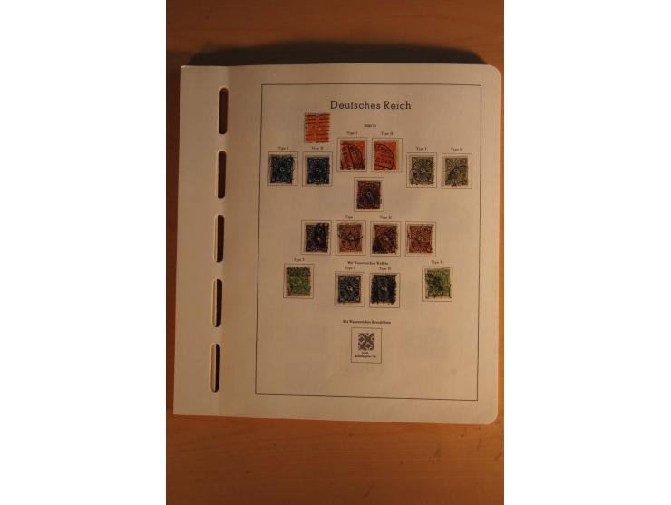 1872/1932, fast ausschließlich gestempelte Sammlung, weitgehend kpl., dabei Infla oft falsche/fragliche Stempel, jedoch einig