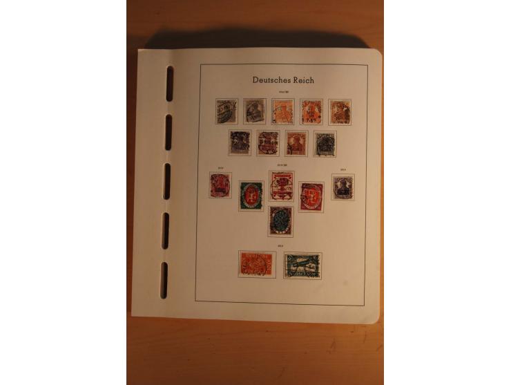 1872/1932, fast ausschließlich gestempelte Sammlung, weitgehend kpl., dabei Infla oft falsche/fragliche Stempel, jedoch einig