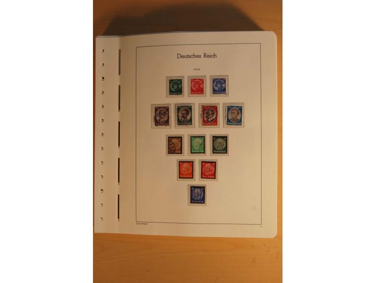 1872/1945, ungebrauchte und gestempelte Sammlung mit allen Zeppelin-Ausgaben, Bl.1 und 2 (beschnitten), Bl.3 etc.
