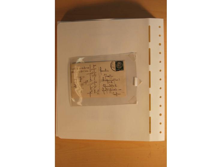 1872/1945, ungebrauchte und gestempelte Sammlung mit allen Zeppelin-Ausgaben, Bl.1 und 2 (beschnitten), Bl.3 etc.