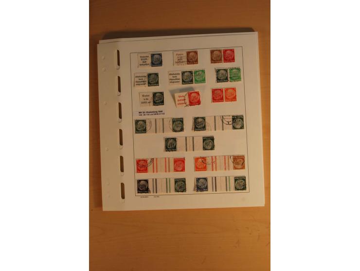 1872/1945, überwiegend gestempelte Sammlung mit vielen guten Werten, Sätzen und Blocks u.a. Block 2 gestempelt, (rep.), Fotoa
