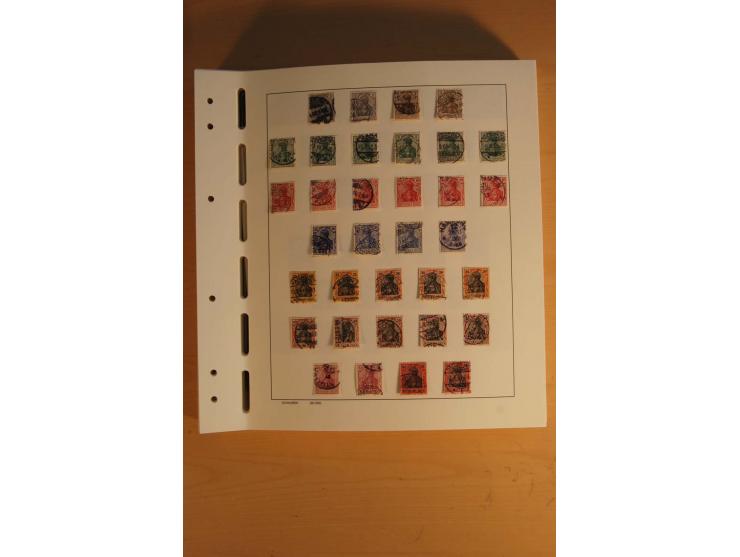 1872/1945, überwiegend gestempelte Sammlung mit vielen guten Werten, Sätzen und Blocks u.a. Block 2 gestempelt, (rep.), Fotoa