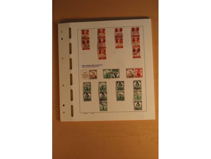 1872/1945, überwiegend gestempelte Sammlung mit vielen guten Werten, Sätzen und Blocks u.a. Block 2 gestempelt, (rep.), Fotoa