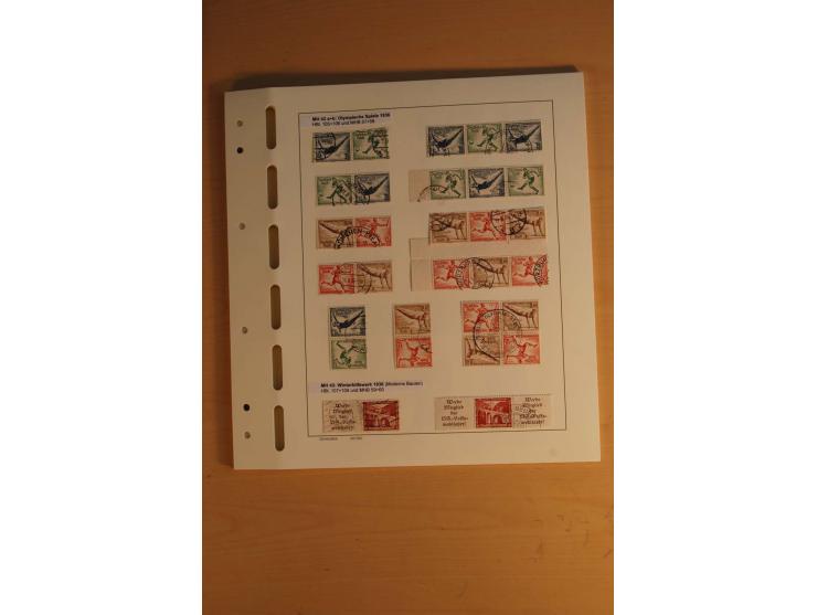 1872/1945, überwiegend gestempelte Sammlung mit vielen guten Werten, Sätzen und Blocks u.a. Block 2 gestempelt, (rep.), Fotoa