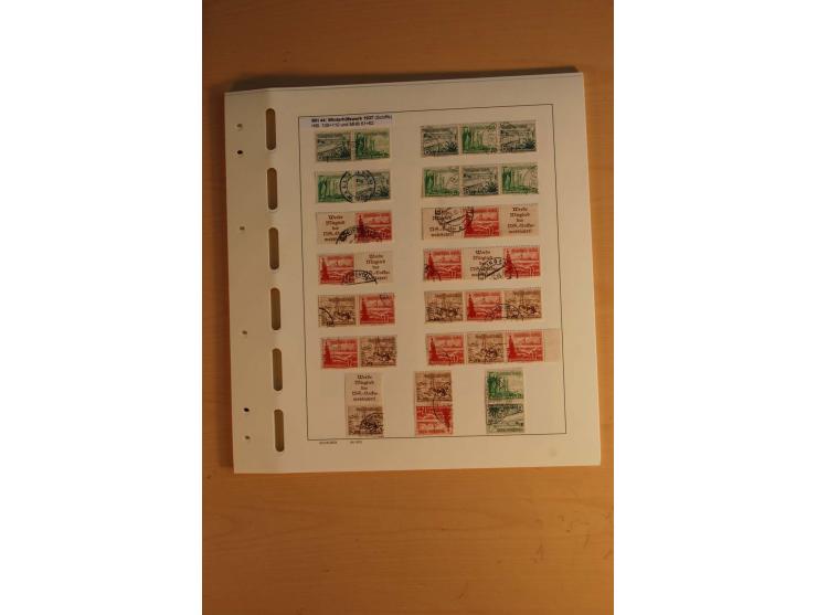 1872/1945, überwiegend gestempelte Sammlung mit vielen guten Werten, Sätzen und Blocks u.a. Block 2 gestempelt, (rep.), Fotoa