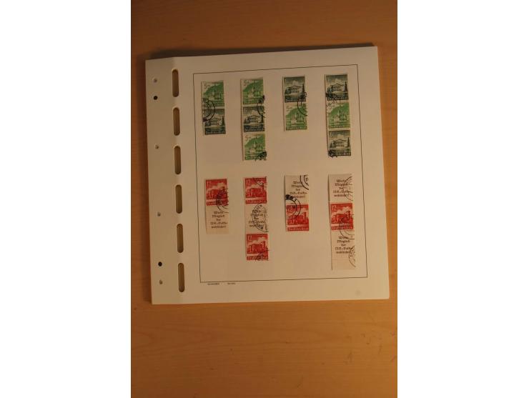 1872/1945, überwiegend gestempelte Sammlung mit vielen guten Werten, Sätzen und Blocks u.a. Block 2 gestempelt, (rep.), Fotoa