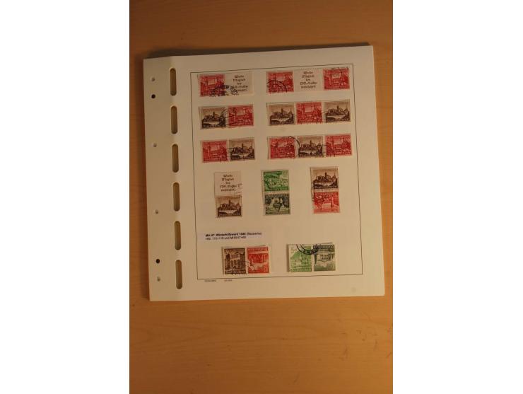 1872/1945, überwiegend gestempelte Sammlung mit vielen guten Werten, Sätzen und Blocks u.a. Block 2 gestempelt, (rep.), Fotoa