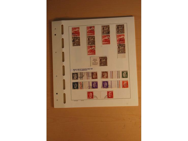 1872/1945, überwiegend gestempelte Sammlung mit vielen guten Werten, Sätzen und Blocks u.a. Block 2 gestempelt, (rep.), Fotoa