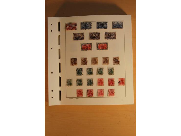 1872/1945, überwiegend gestempelte Sammlung mit vielen guten Werten, Sätzen und Blocks u.a. Block 2 gestempelt, (rep.), Fotoa