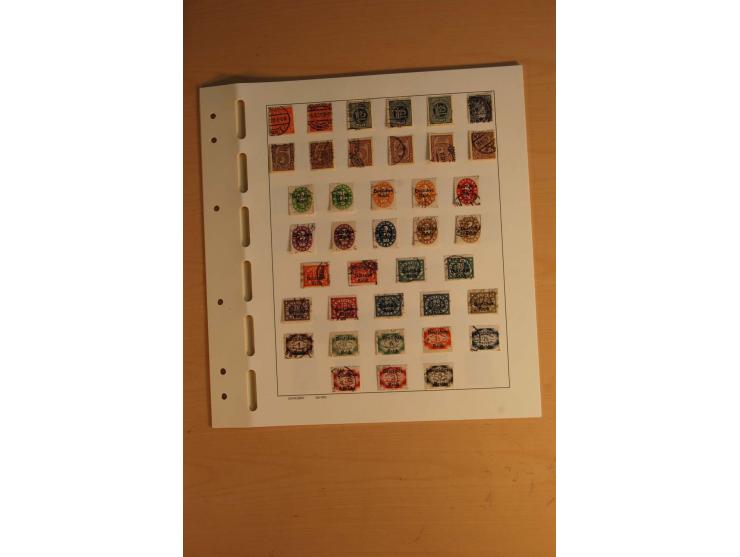 1872/1945, überwiegend gestempelte Sammlung mit vielen guten Werten, Sätzen und Blocks u.a. Block 2 gestempelt, (rep.), Fotoa