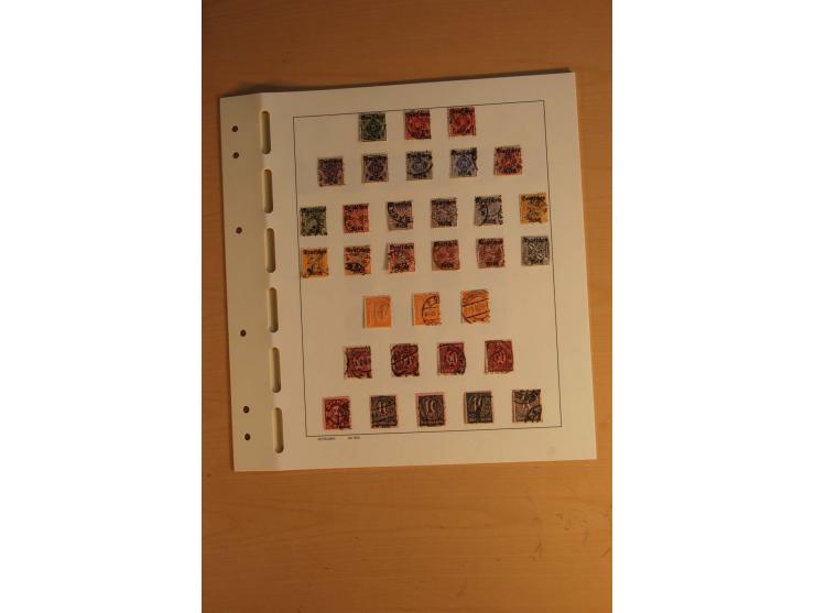 1872/1945, überwiegend gestempelte Sammlung mit vielen guten Werten, Sätzen und Blocks u.a. Block 2 gestempelt, (rep.), Fotoa