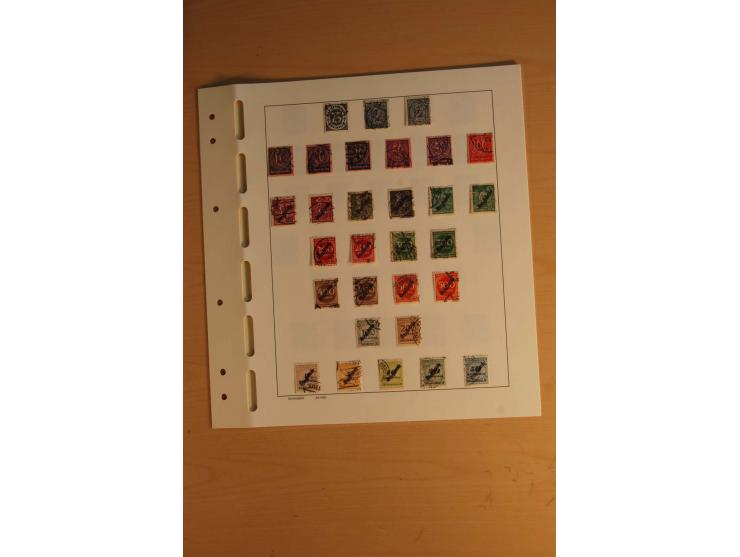 1872/1945, überwiegend gestempelte Sammlung mit vielen guten Werten, Sätzen und Blocks u.a. Block 2 gestempelt, (rep.), Fotoa