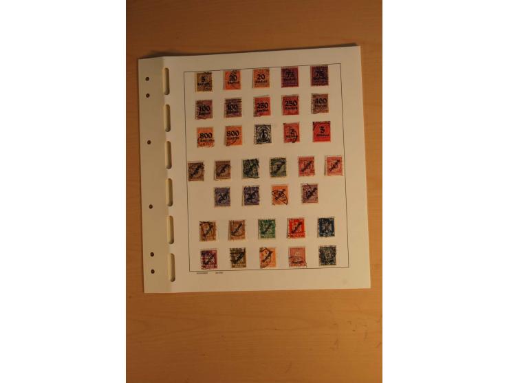 1872/1945, überwiegend gestempelte Sammlung mit vielen guten Werten, Sätzen und Blocks u.a. Block 2 gestempelt, (rep.), Fotoa