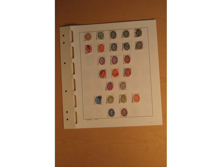1872/1945, überwiegend gestempelte Sammlung mit vielen guten Werten, Sätzen und Blocks u.a. Block 2 gestempelt, (rep.), Fotoa