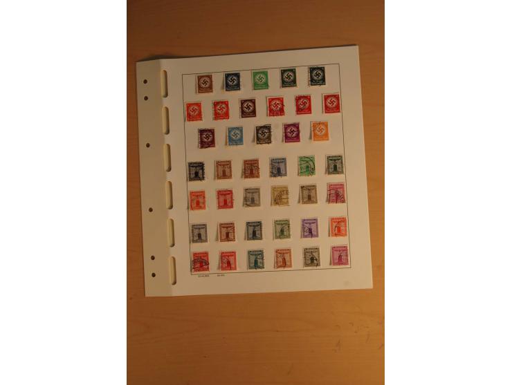 1872/1945, überwiegend gestempelte Sammlung mit vielen guten Werten, Sätzen und Blocks u.a. Block 2 gestempelt, (rep.), Fotoa