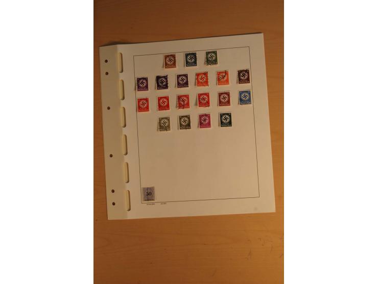 1872/1945, überwiegend gestempelte Sammlung mit vielen guten Werten, Sätzen und Blocks u.a. Block 2 gestempelt, (rep.), Fotoa