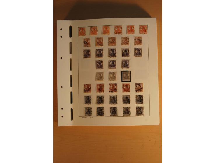 1872/1945, überwiegend gestempelte Sammlung mit vielen guten Werten, Sätzen und Blocks u.a. Block 2 gestempelt, (rep.), Fotoa