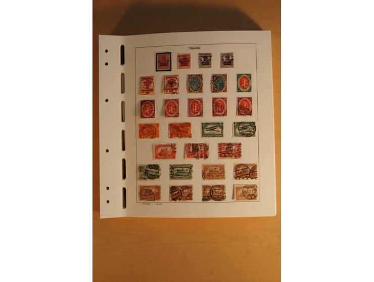 1872/1945, überwiegend gestempelte Sammlung mit vielen guten Werten, Sätzen und Blocks u.a. Block 2 gestempelt, (rep.), Fotoa
