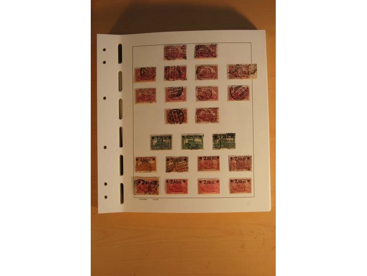 1872/1945, überwiegend gestempelte Sammlung mit vielen guten Werten, Sätzen und Blocks u.a. Block 2 gestempelt, (rep.), Fotoa