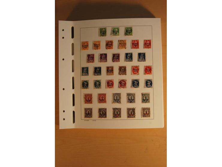 1872/1945, überwiegend gestempelte Sammlung mit vielen guten Werten, Sätzen und Blocks u.a. Block 2 gestempelt, (rep.), Fotoa