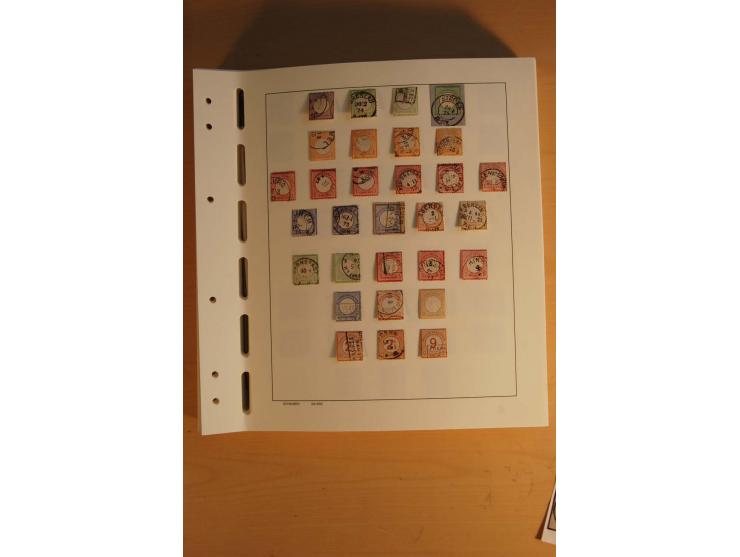 1872/1945, überwiegend gestempelte Sammlung mit vielen guten Werten, Sätzen und Blocks u.a. Block 2 gestempelt, (rep.), Fotoa