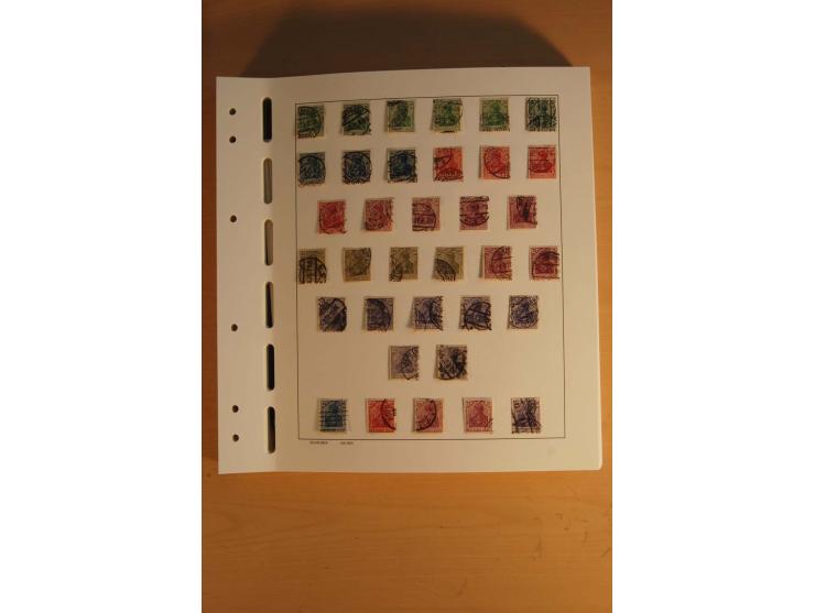 1872/1945, überwiegend gestempelte Sammlung mit vielen guten Werten, Sätzen und Blocks u.a. Block 2 gestempelt, (rep.), Fotoa