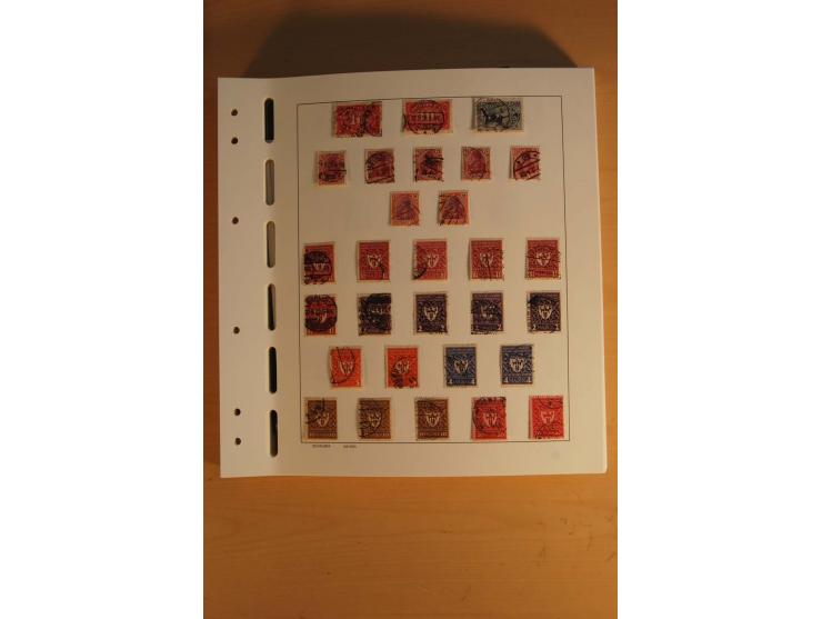 1872/1945, überwiegend gestempelte Sammlung mit vielen guten Werten, Sätzen und Blocks u.a. Block 2 gestempelt, (rep.), Fotoa