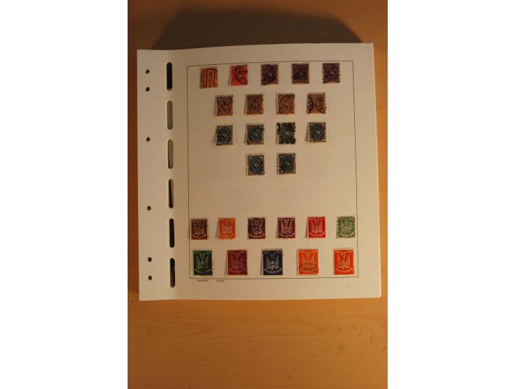 1872/1945, überwiegend gestempelte Sammlung mit vielen guten Werten, Sätzen und Blocks u.a. Block 2 gestempelt, (rep.), Fotoa