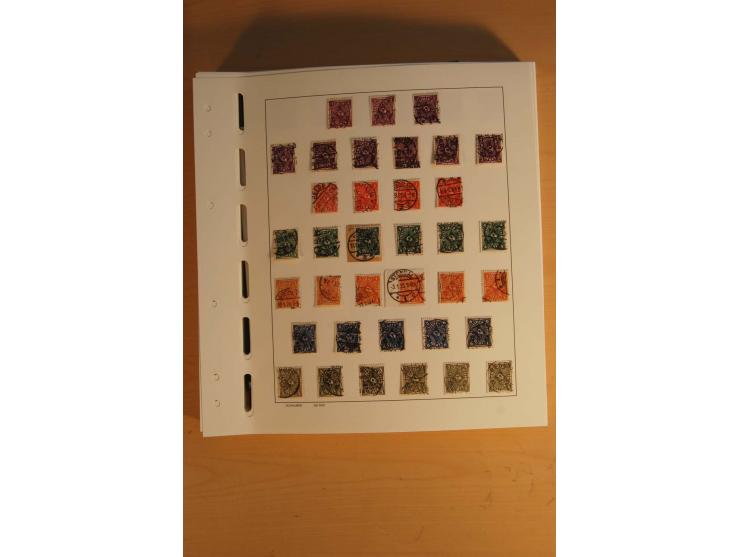 1872/1945, überwiegend gestempelte Sammlung mit vielen guten Werten, Sätzen und Blocks u.a. Block 2 gestempelt, (rep.), Fotoa
